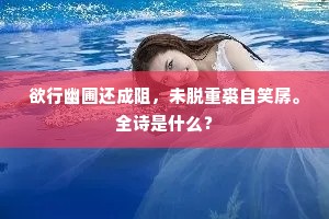 月中桂子落岩阿，想有林间阅贝多。下一句是什么？
