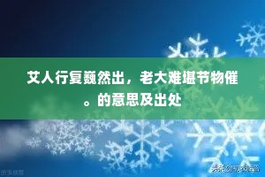 却忆当年汉水边，花光柳色媚晴天。的释义