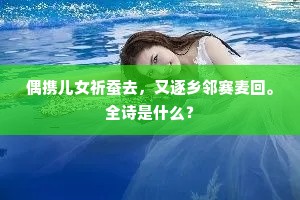 造门休问林塘主，暂借闲窗负暖晖。下一句是什么？