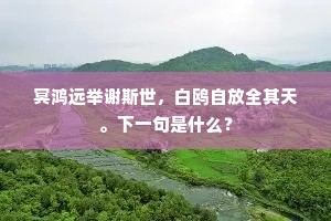 登临不起河山念，今日中原有谢公。出自哪首诗？