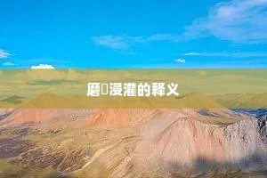 谩不经意成语的释义
