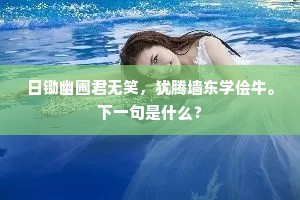 没精打采成语的拼音