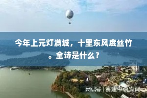 一纪丰光虽易老，万家春色且无穷。的解释
