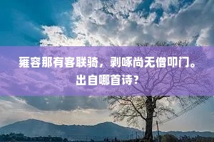禅宇初无好事名，君来殊欲称高情。上一句是什么？