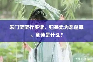 自视甚高成语的拼音