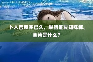 千金之子成语的解释