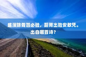 高阁冯空浩荡开，当时遗迹几荒苔。全诗是什么？