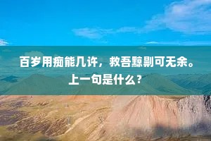 弃其馀鱼成语的拼音