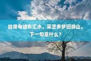 忽然惊起迷所向，四座已失黄崔嵬。上一句是什么？