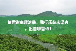 遗爱道傍喧竹马，先声塞外慑穹庐。的意思及出处