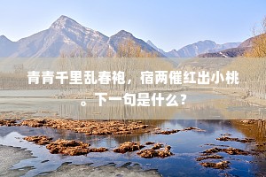 江东遥遥八千骑，大战小战七十二。出自哪首诗？