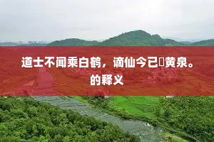 只今望霓尤所急，百里之行半九十。的解释