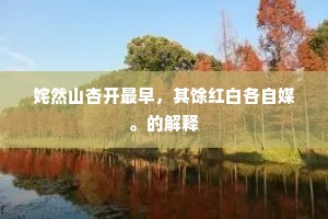 三头两绪成语的解释