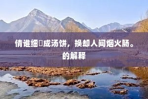 铁面无私成语的释义