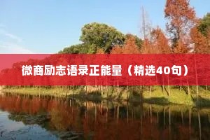 治愈系情感风景文案简短（精选8篇）
