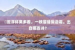 推贤让能成语的解释