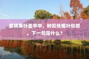 浯溪片石天来长，颜家字画元文章。的解释