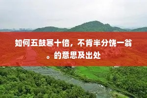 半路忽遭穷相驴，十步九蹶扶不起。的解释