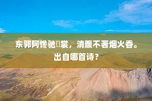 天明人起朝云飞，彷佛疑成此中去。全诗是什么？