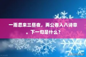 故留残雪侵春事，欲伴孤篁老岁寒。上一句是什么？