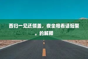 子今跃马至万里，脱略尘土排云霓。的解释