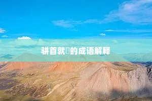 雪泥鸿迹成语的解释