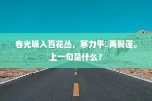 淡粉最娇，羞把春□，长记寿阳眉妩。的解释
