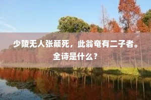 奈何天不教人醉眠，打新荷雨声一片。出自哪首诗？