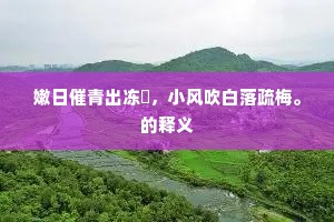 娱妻弄子成语的解释