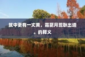 玉减香销成语的释义