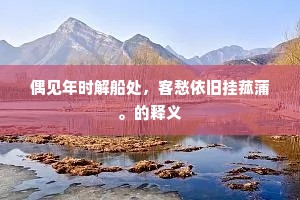 张徨失措成语的拼音