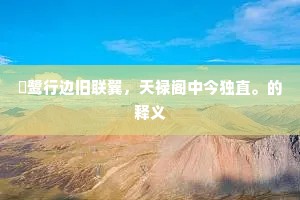 踵迹相接成语的解释