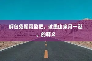 足音空谷成语的解释