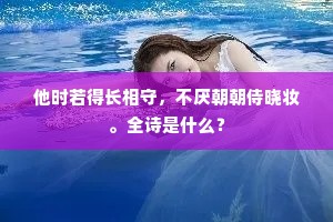 甚老子情钟，明朝后日，又洒送春泪。的意思及出处