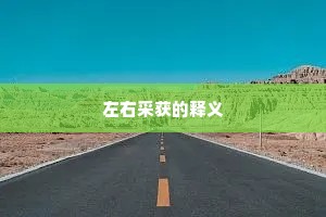 左右采获的释义