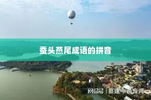 蚕头燕尾成语的拼音