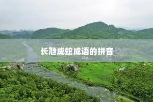 长虺成蛇成语的拼音