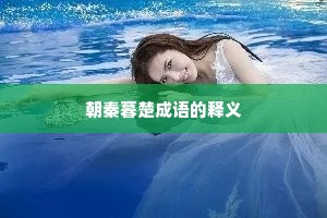 朝秦暮楚成语的释义
