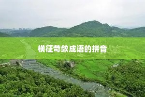 横征苛敛成语的拼音