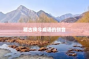 稽古揆今成语的拼音