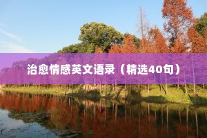 动漫情感经典语录大全集（精选40句）