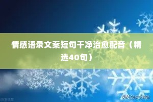 情感骗子的经典语录（精选8篇）