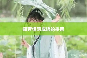 翩若惊鸿成语的拼音