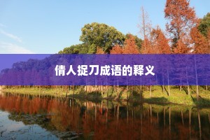 倩人捉刀成语的释义