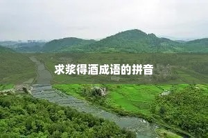 求浆得酒成语的拼音