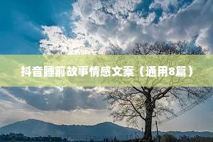 情感电台夜话励志文案（通用8篇）