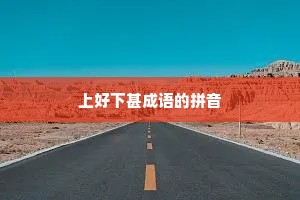 上好下甚成语的拼音