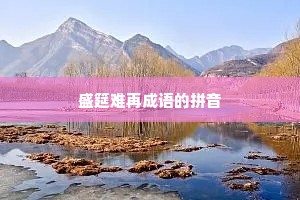 盛筵难再成语的拼音