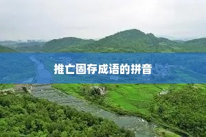 推亡固存成语的拼音