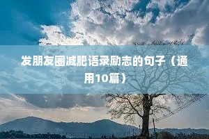 少年的句子简短励志（通用10篇）